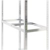 Däckställ 3 hyllplan silver 3 st stål vidaXL 110 x 40 x 200 cm – miniatyr 8