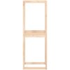 Däckställ massiv furu vidaXL 63 x 40 x 180 cm – miniatyr 6