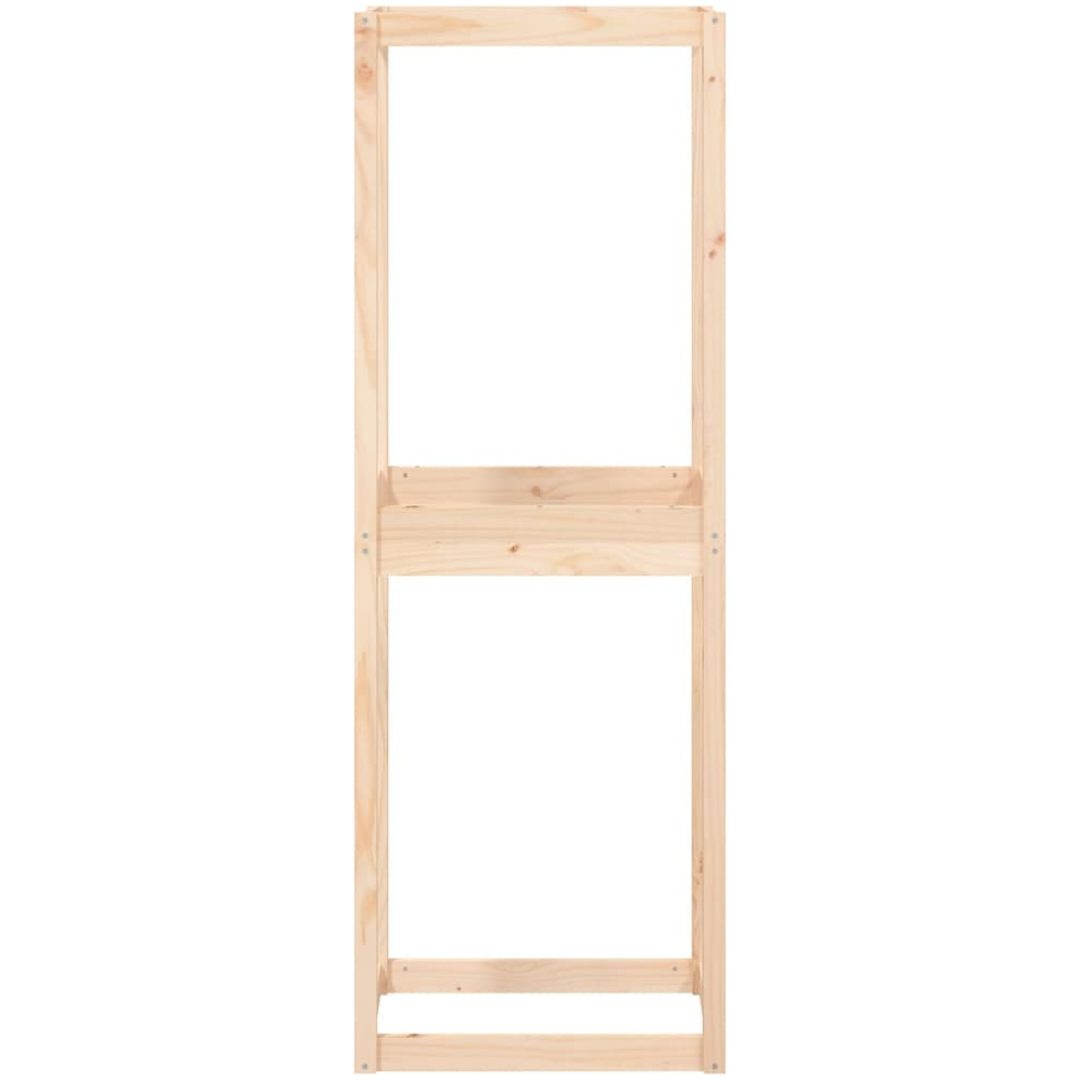 Däckställ massiv furu vidaXL 63 x 40 x 180 cm – bild 6