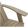 Däckstol för trädgården ljusbrun 75x88,5x89,5cm polypropylen vidaXL – miniatyr 7