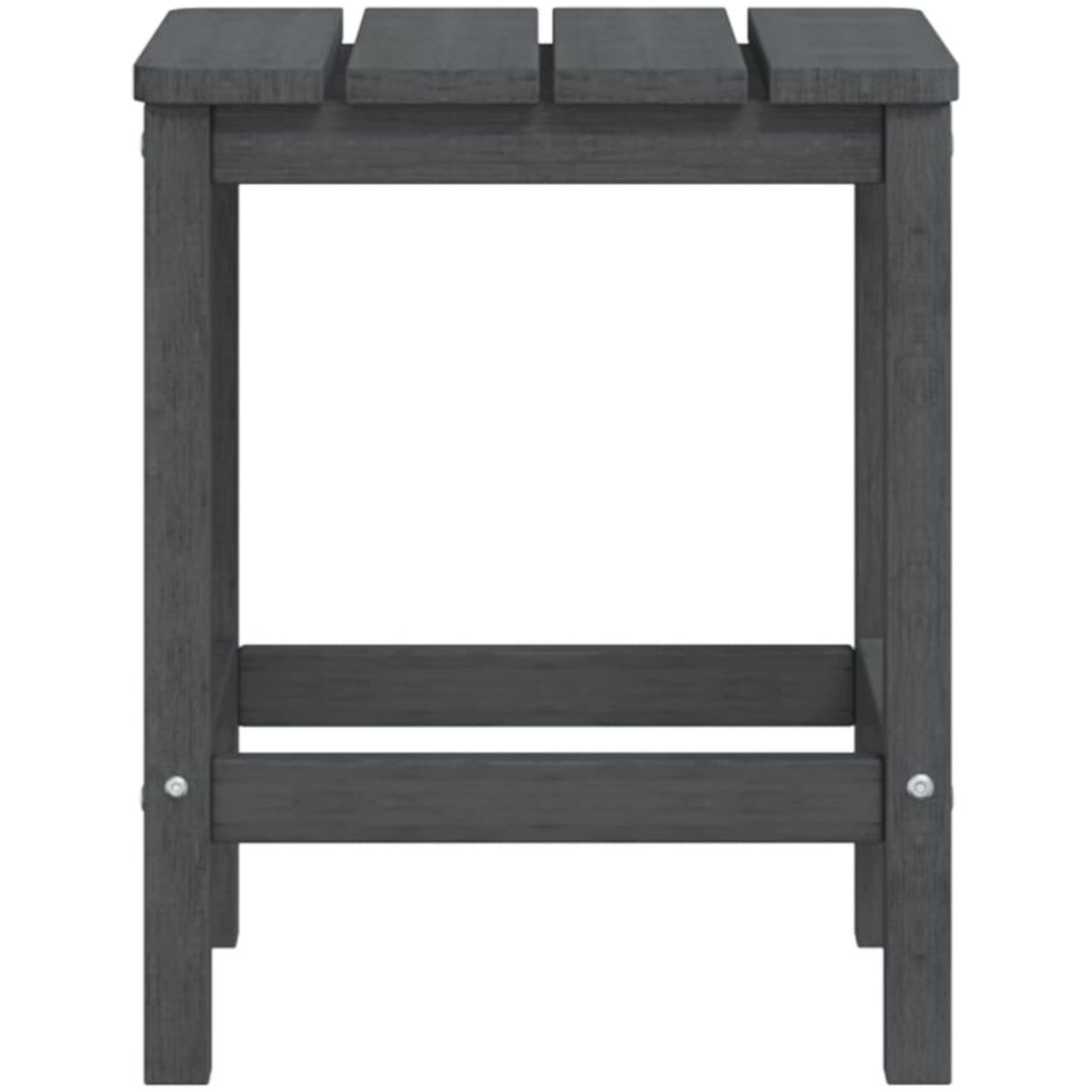 Däckstolar för trädgården med bord HDPE antracit vidaXL – bild 6