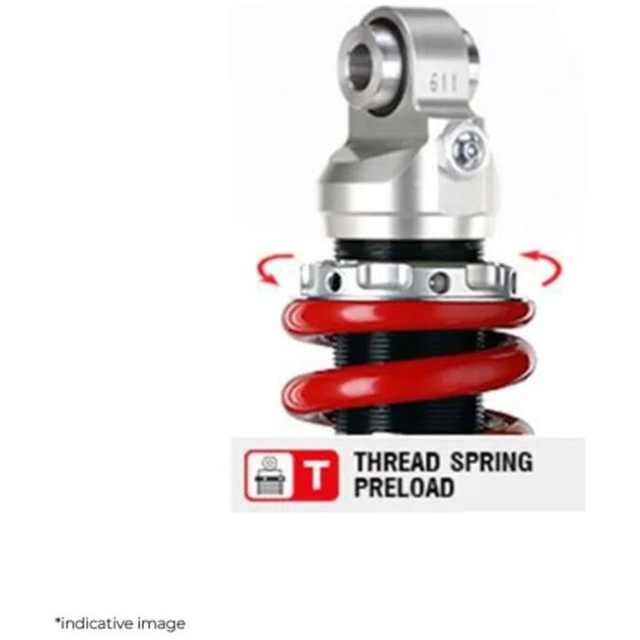 Dämpare Gas Top Line G-Top Röd YSS – bild 2