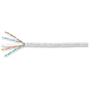Datakabel C6 UTP vit LSZH Cca Eurolan