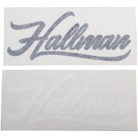 DECAL 7" DIECUT HALMN 2PK