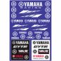 Dekalkit Yamaha Racing Svart/blå/vit FACTORY EFFEX