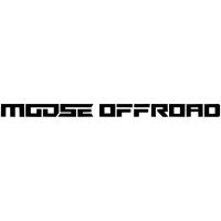 DECAL MOOSE OFFROAD CORP-HORIZ BLACK 10PK