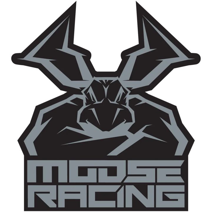 Dekal Agroid MOOSE RACING svart/grå – bild 3
