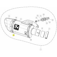 Dekal Avgassystem AKRAPOVIC