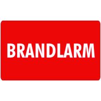DEKAL BRANDLARM25x15 (48st) RÖD