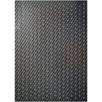 Dekal Bubble Sheet Grå Kolfiber ONEDESIGN
