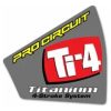 Dekal End Cap Värmetålig Ti-4 Universal Pro Circuit END CAP DECAL TI-4 – miniatyr 2