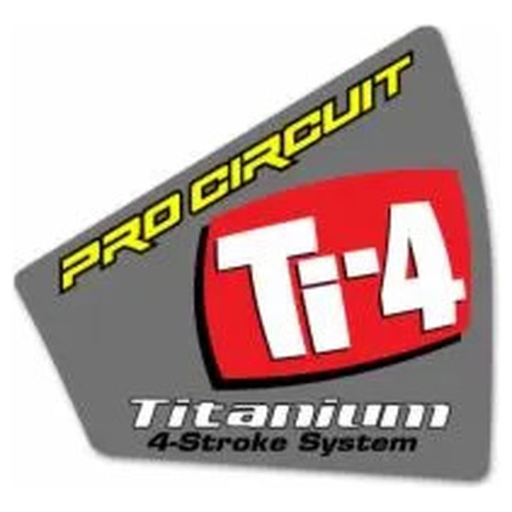 Dekal End Cap Värmetålig Ti-4 Universal Pro Circuit END CAP DECAL TI-4 – bild 2