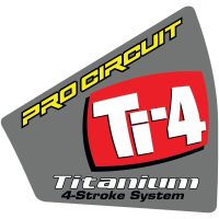 Dekal End Cap Värmetålig Ti-4 Universal Pro Circuit