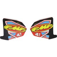 Dekal Factory 4.1 Mini Fmf Logo Svart/röd/gul FMF