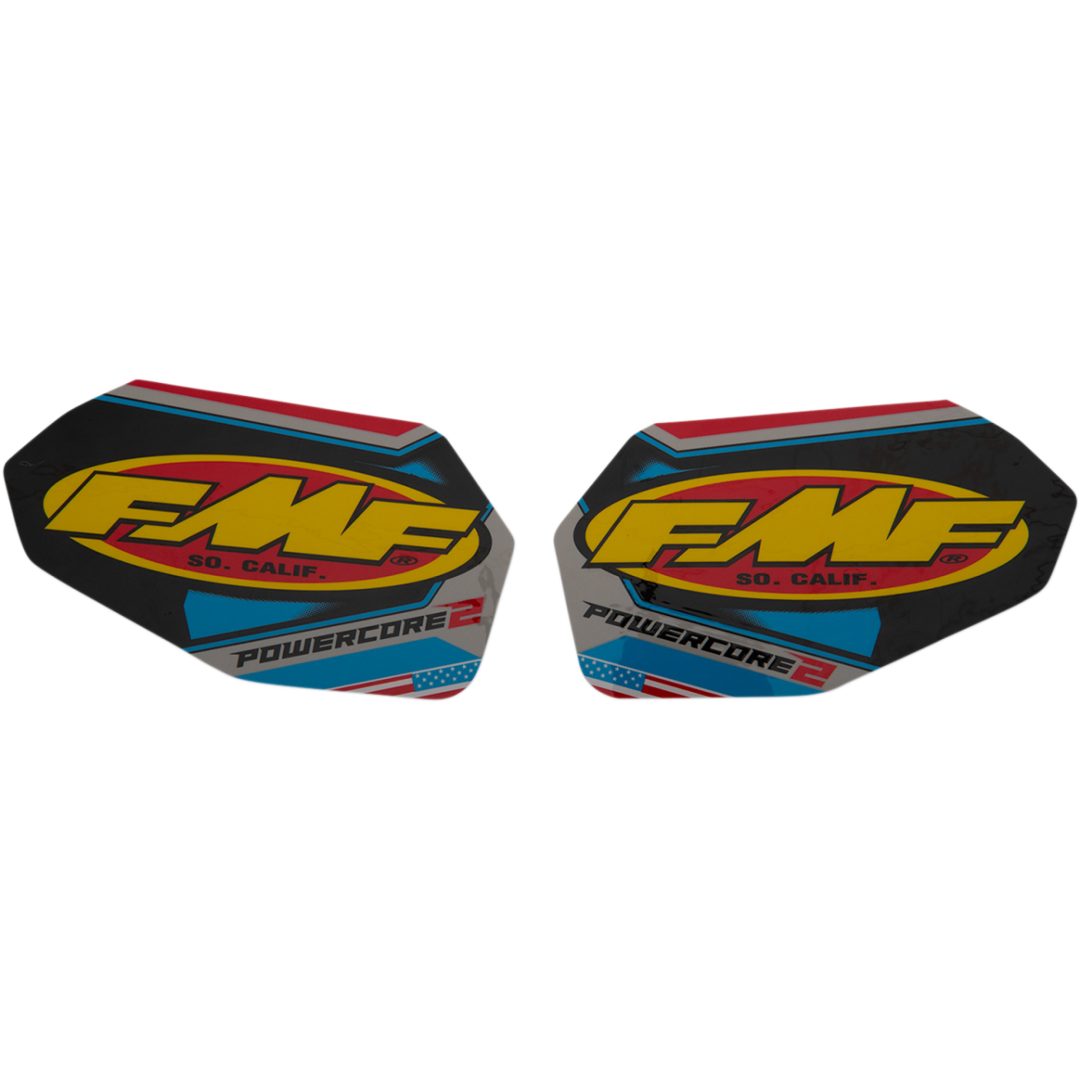 Dekal Fmf Exhaust Replacement Svart/blå/röd/gul FMF Dekal