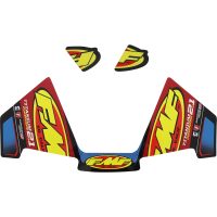 Dekal Fmf Exhaust Replacement Svart/blå/röd/vit/gul FMF