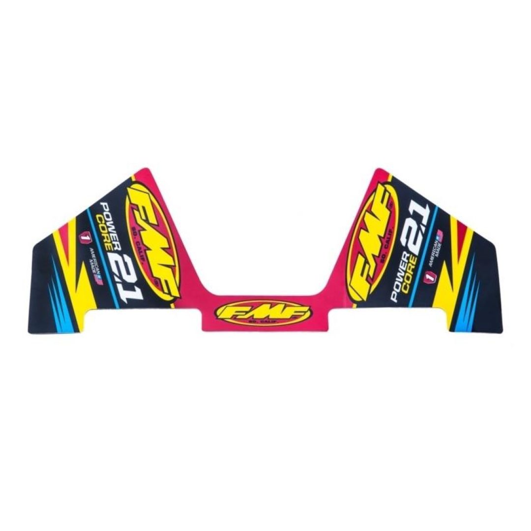 Dekal Fmf Powercore 2.1 Svart/röd/vit/gul FMF Dekal