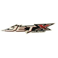 DEKAL FRONTKÅPA (JETX EURO) SILVER/SVART EUROX