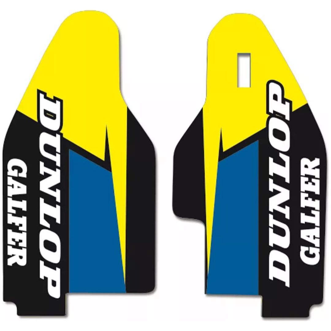 Dekal Gaffelskydd Gul BLACKBIRD RACING