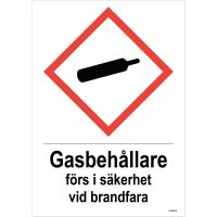 DEKAL GASBEH FÖRS I 210X297MM