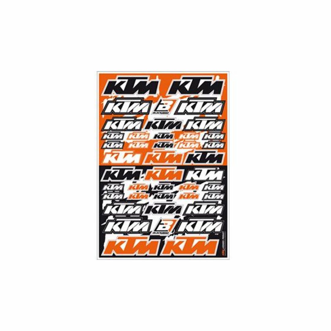 Dekal Logo Kit KTM Blackbird Racing KTM