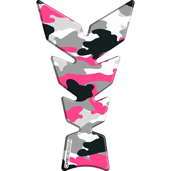 Dekal Resin/soft Touch Rosa/vit ONEDESIGN Tankskydd – bild 4