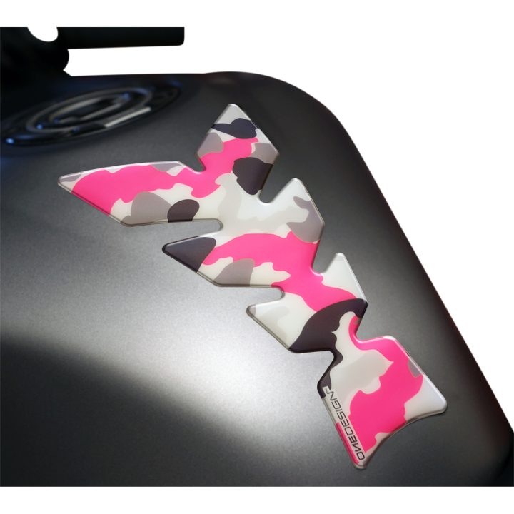 Dekal Resin/soft Touch Rosa/vit ONEDESIGN Tankskydd – bild 2
