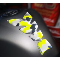Dekal Resin/soft Touch Tankpad Fluorescerande Gul/vit ONEDESIGN