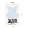 Dekal Scratch Saver Transparent Vinyl UNIRACING Repskydd – miniatyr 2