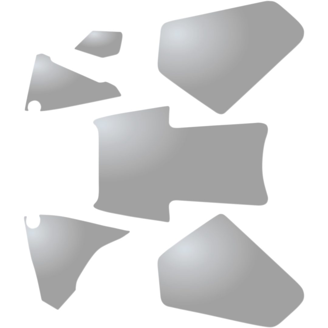 Dekal Scratch Saver Vit UNIRACING Repskydd – bild 2