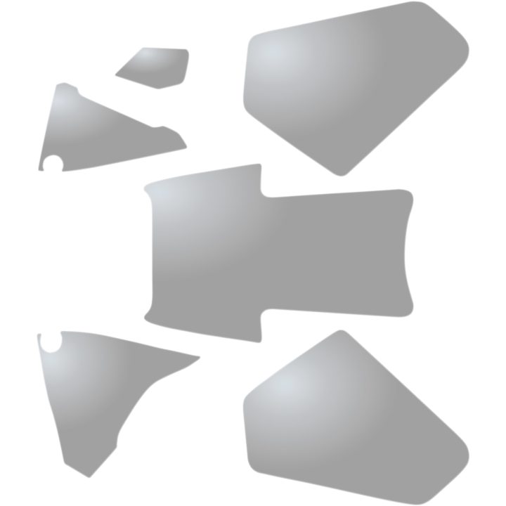 Dekal Scratch Saver Vit UNIRACING Repskydd – bild 2