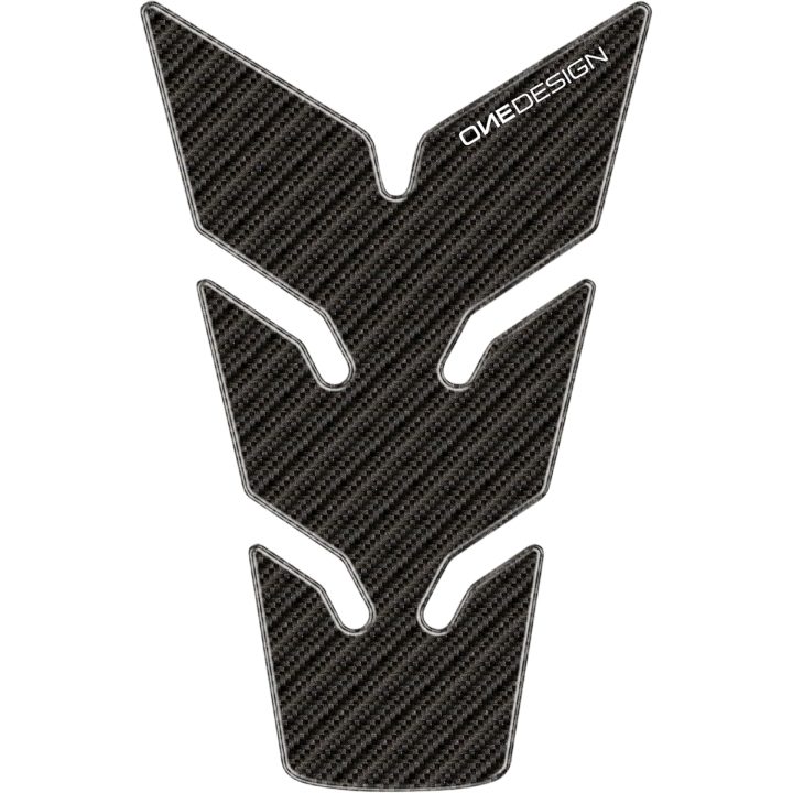 Dekal Tankpad Grå Kolfiber ONEDESIGN Tankskydd – bild 2