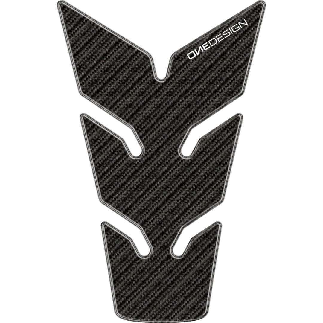 Dekal Tankpad Grå Kolfiber ONEDESIGN Tankskydd