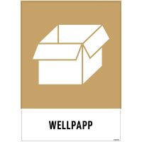 DEKAL WELLPAPP 140X190MM 3-P