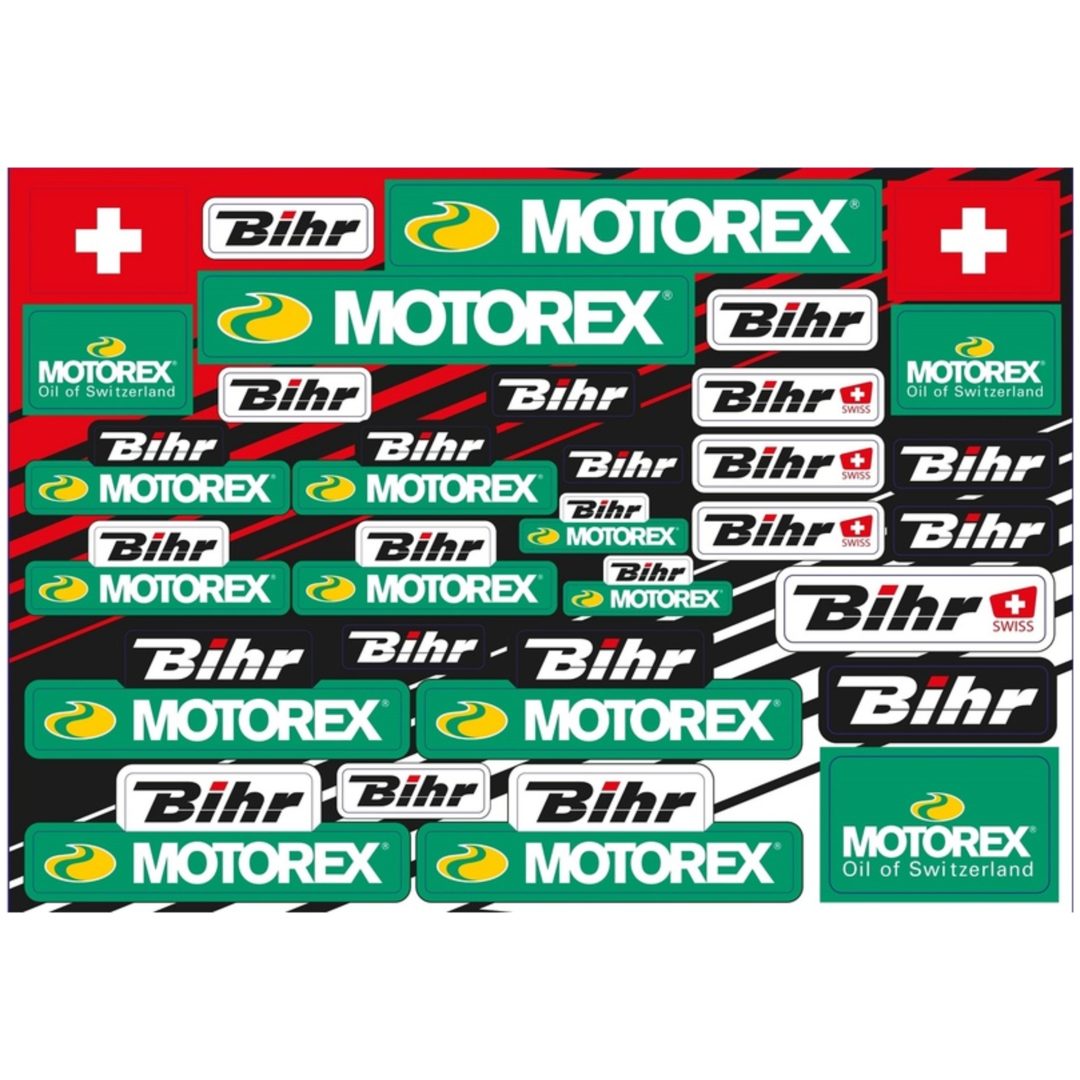 Dekaler Motorex & Bihr Blackbird Racing
