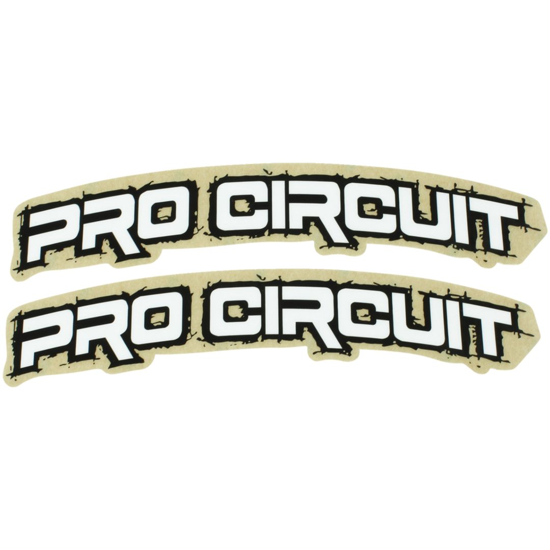 Dekaler Retro Vit PRO CIRCUIT Dekal