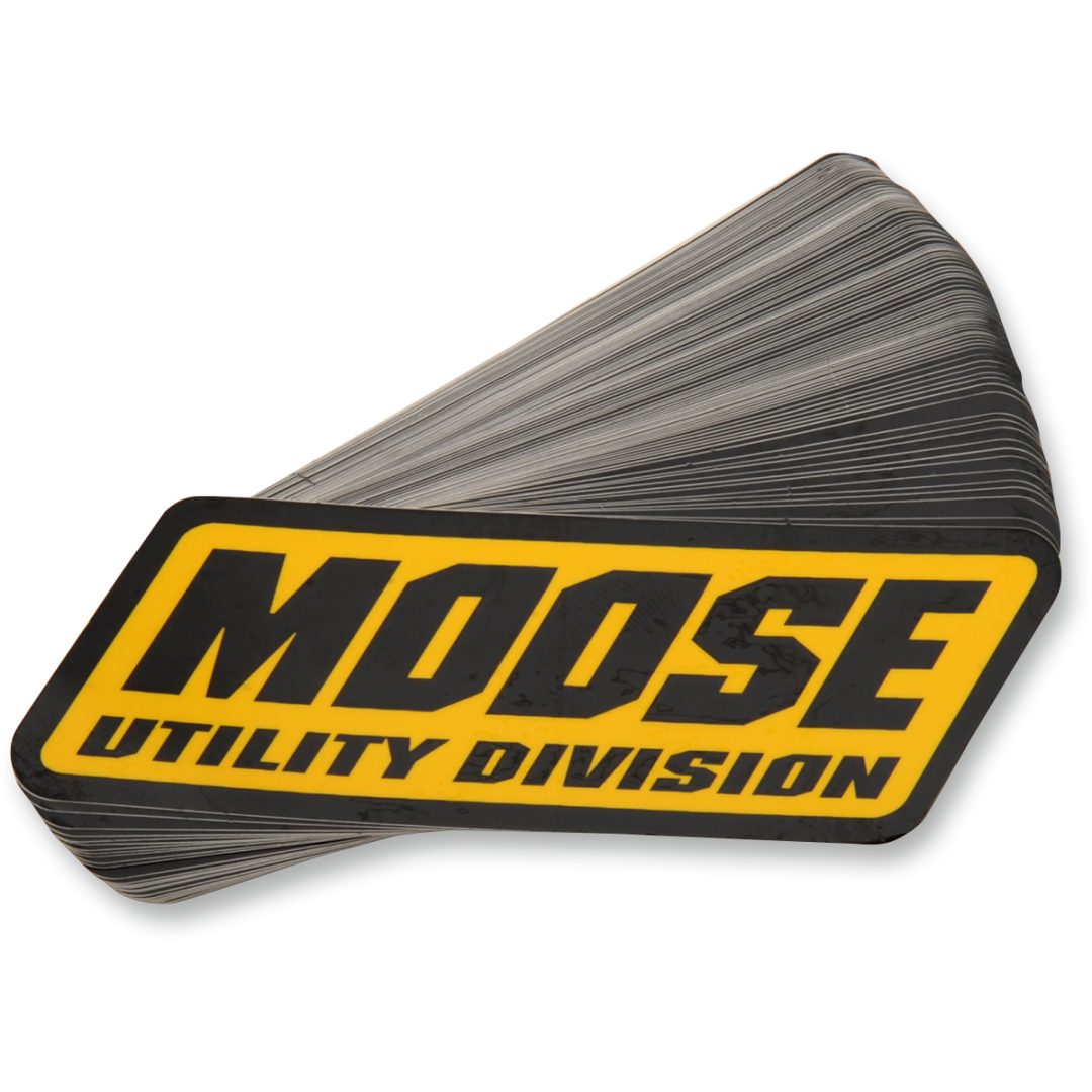 Dekaler Svart Orange MOOSE RACING