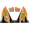 Dekaler T-6 Avgas Orange/svart/vit/gul PRO CIRCUIT Dekal – miniatyr 3