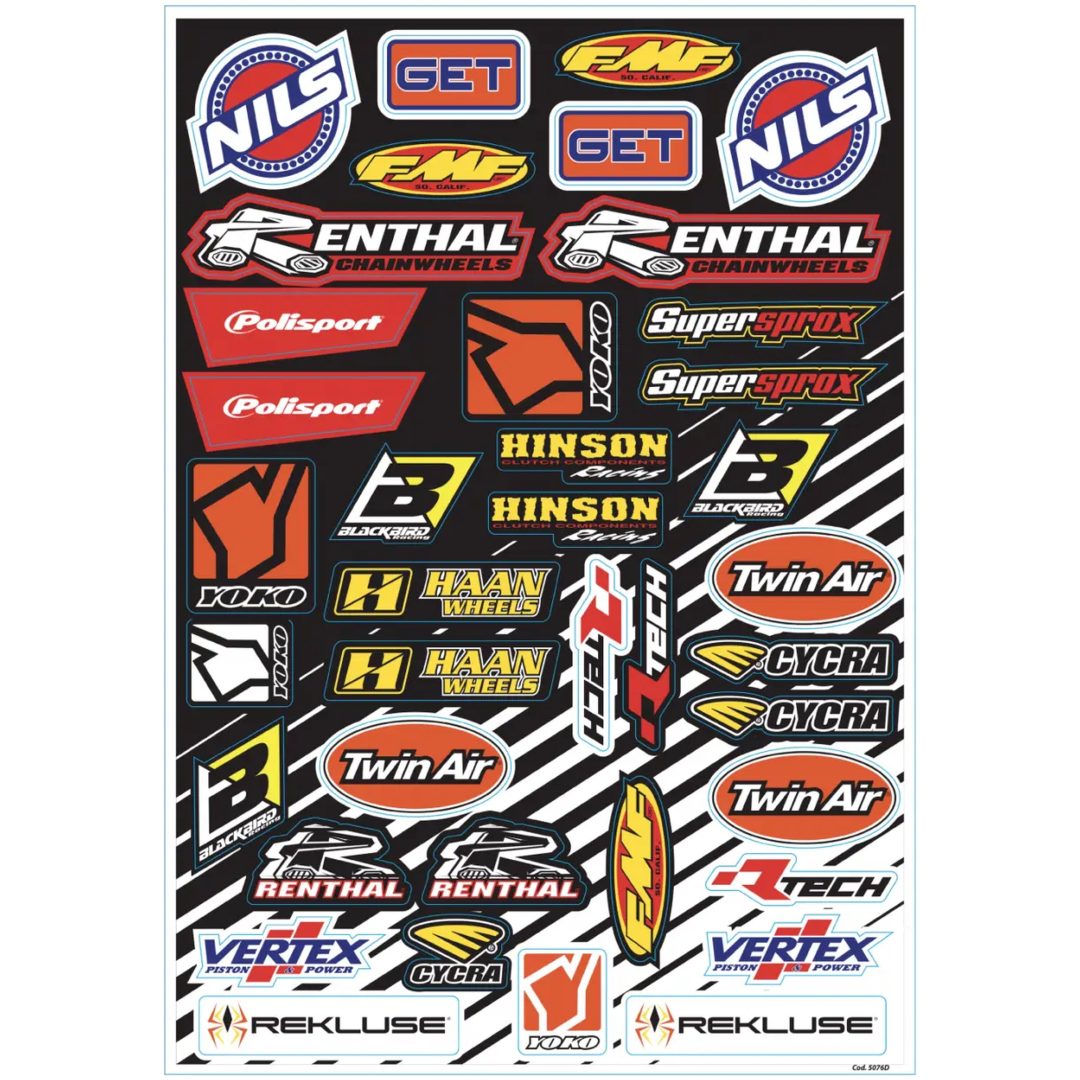 Dekaler Universal BLACKBIRD RACING