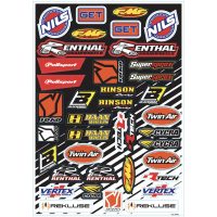 Dekaler Universal BLACKBIRD RACING