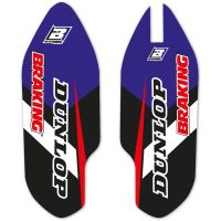 Dekalkit Dream 4 Gaffelskydd Svart/lila BLACKBIRD RACING