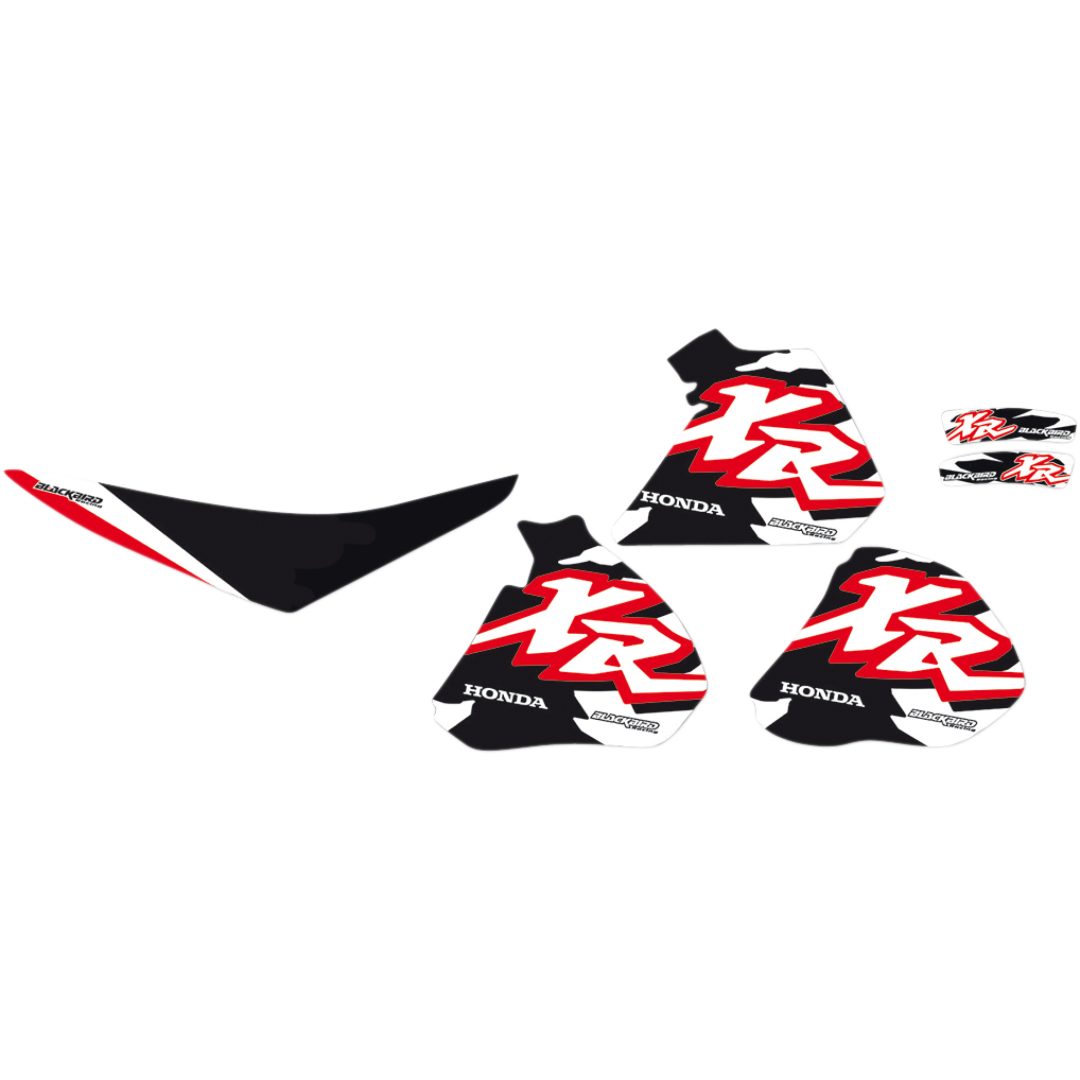Dekalkit Dream 4 Svart/röd/vit BLACKBIRD RACING
