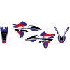 Dekalkit Dream 5 Svart/blå/röd/silver BLACKBIRD RACING – miniatyr 1