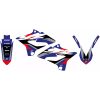 Dekalkit Dream 5 Svart/blå/röd/silver BLACKBIRD RACING – miniatyr 1