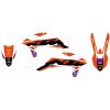 Dekalkit Dream 5 Svart/blå/röd/silver/vit BLACKBIRD RACING – miniatyr 1