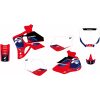 Dekalkit Dream 5 Svart/röd/silver/vit BLACKBIRD RACING – miniatyr 1