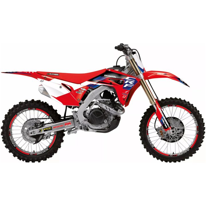 Dekalkit Dream 5 Svart/röd/silver/vit BLACKBIRD RACING – bild 2