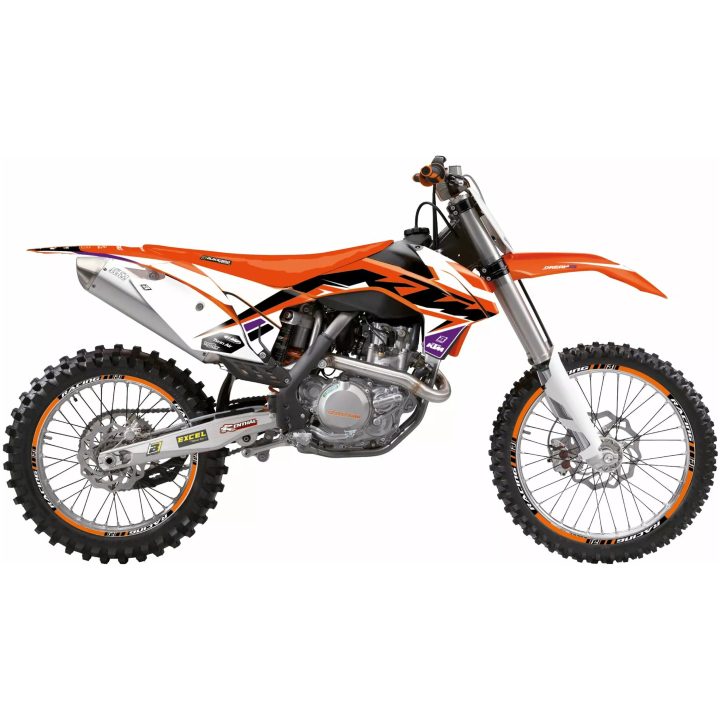 Dekalkit Dream 5 Svart/röd/silver/vit BLACKBIRD RACING – bild 2