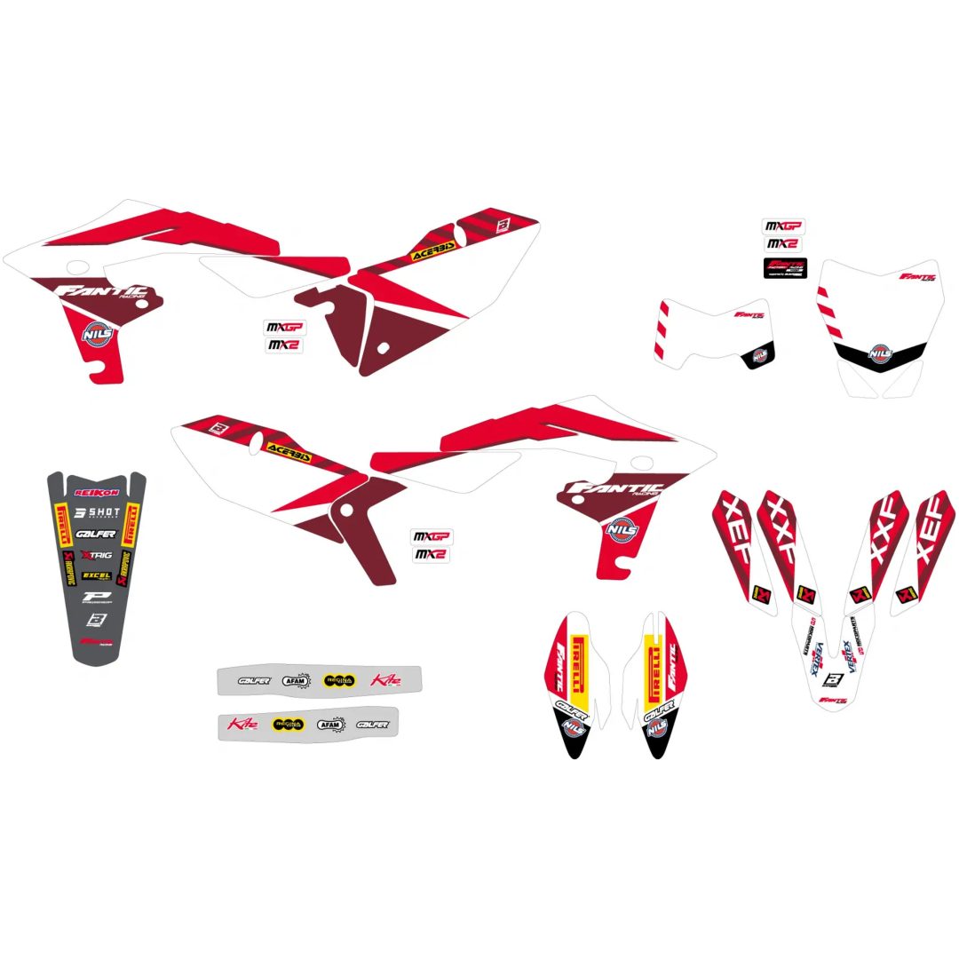 Dekalkit FACTORY GRAFIK BLACKBIRD RACING – bild 2