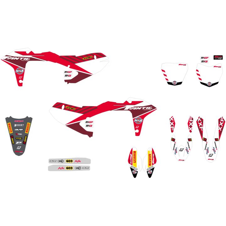 Dekalkit FACTORY GRAFIK BLACKBIRD RACING – bild 2